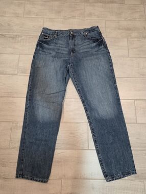 Cinch Black Label 2.0 Men's Size 40x36 Blue Denim Relaxed Fit